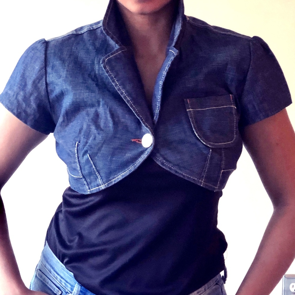 BCBG GIRLS CROP VEST